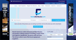 Desktop Screenshot of findadistributor.com